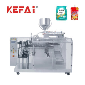 ماكينة تعبئة الأكياس الأفقية مسبقة الصنع من KEFAI