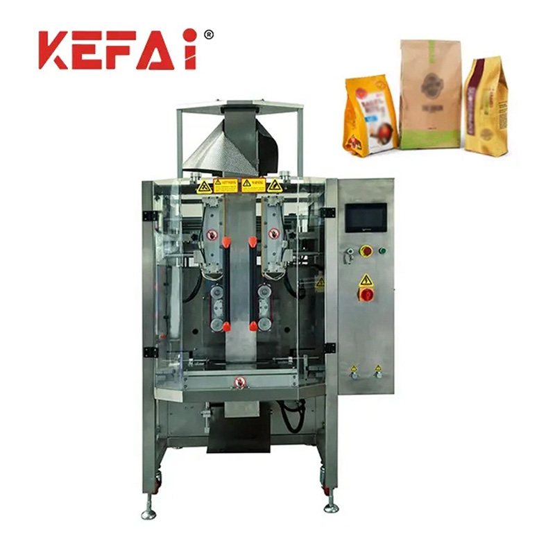 ماكينة تغليف الأكياس ذات الختم الرباعي من KEFAI