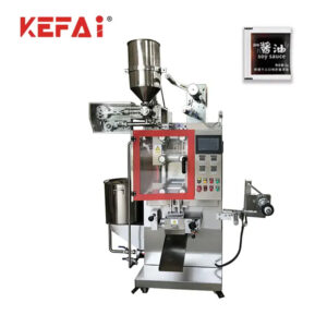 ماكينة تعبئة أسطوانة العجين الأوتوماتيكية عالية السرعة من KEFAI لصلصة الصويا